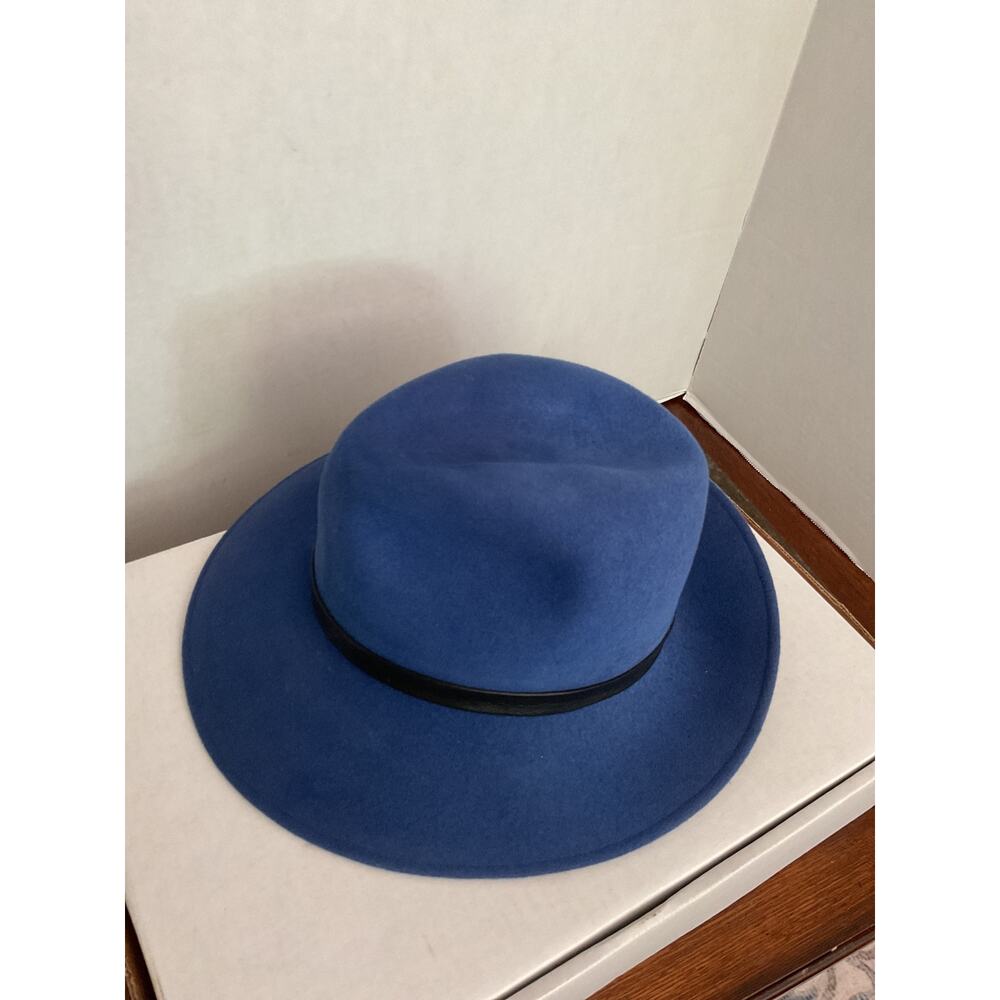 Geo. W. Bollman & Co. - Excello - All Wool Vintage Fedora - Bloomingdale’s- Blue - Picture 12 of 12